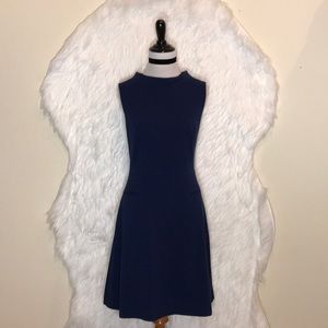 Eliza J Navy Blue Mock Dress